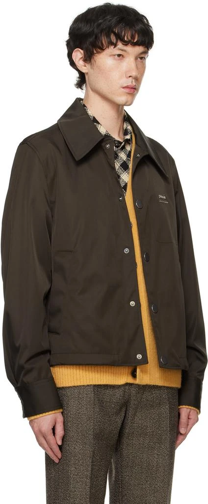 AMI Brown 'Ami Alexandre Mattiussi' Buttoned Jacket 2