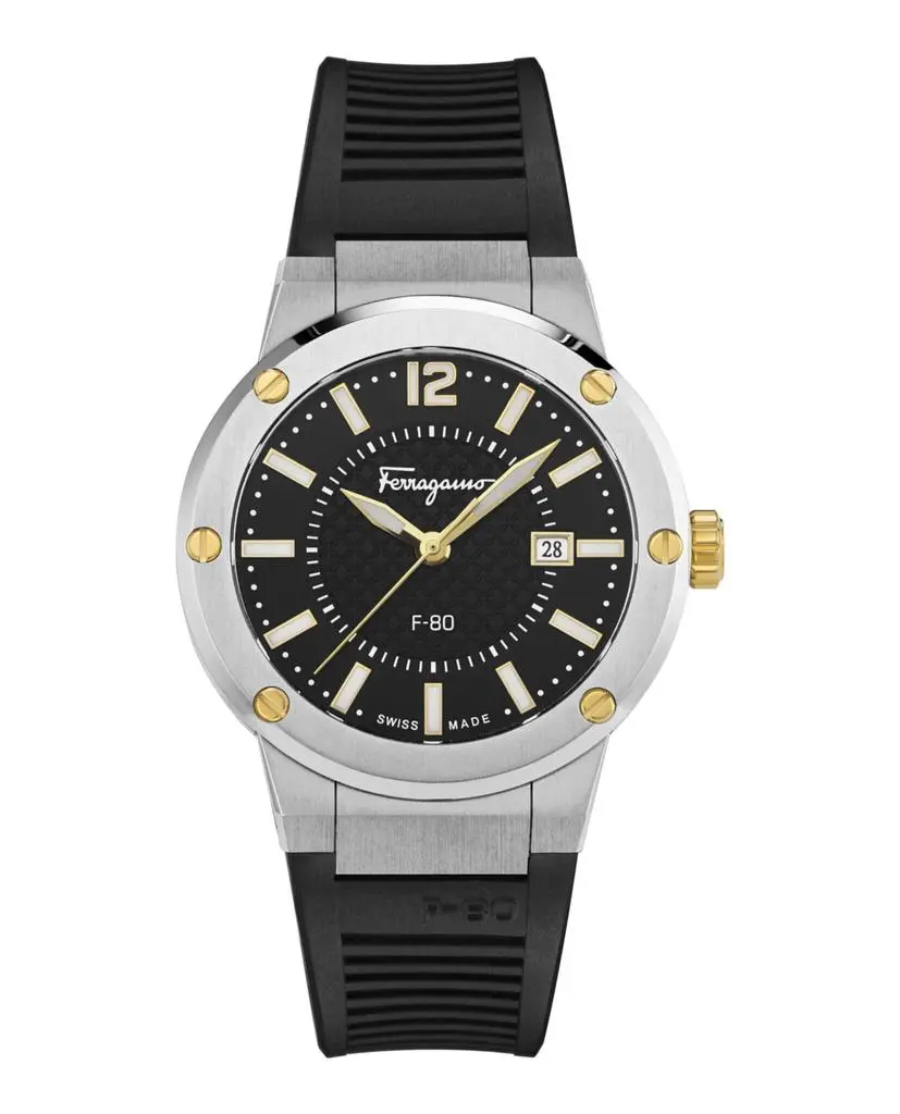 Salvatore Ferragamo F-80 Silicone Watch