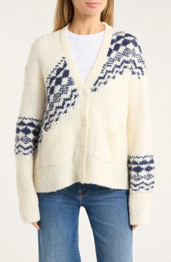 Derek Lam Bette Fair Isle Cardigan