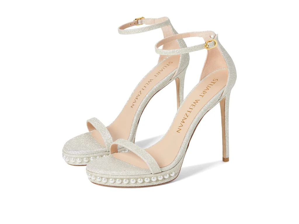 Stuart Weitzman Nudistdisco Pearl Sandal 1