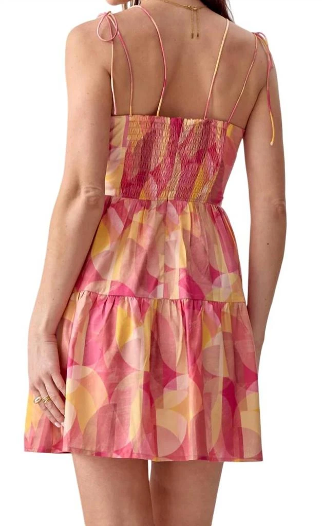 Greylin LETI STRAPPY TEIRED MINI DRESS 2