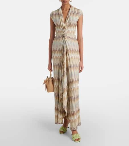 Jimmy Choo Chara 70 woven raffia mules 3