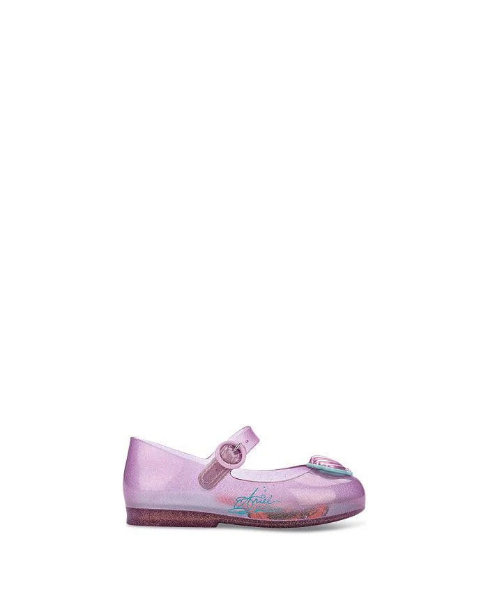 Mini Melissa Girls' Mini Sweet Love Disney Princess Flats - Toddler 4