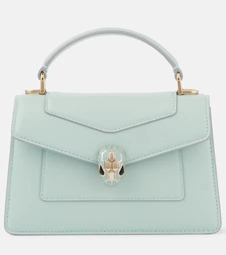 BVLGARI Serpenti Forever leather tote bag 1