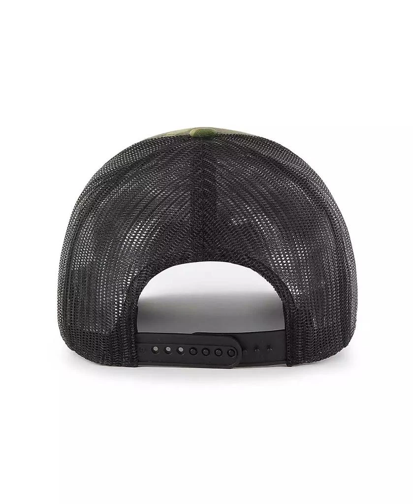47 Brand Men's Camo, Black Boston Bruins Trucker Snapback Hat 2