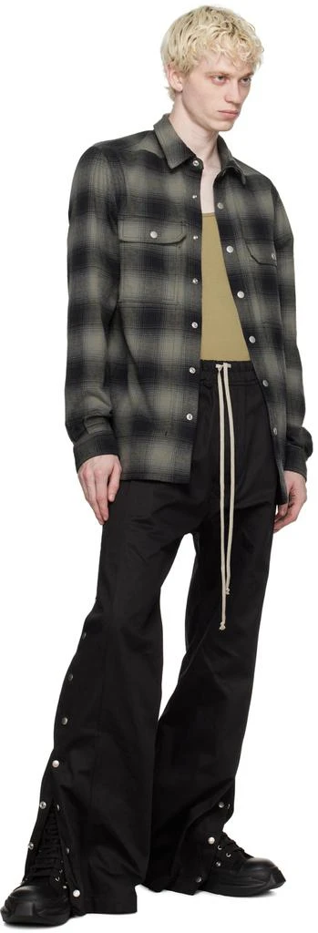 Rick Owens Black Rivet Sneakers 5