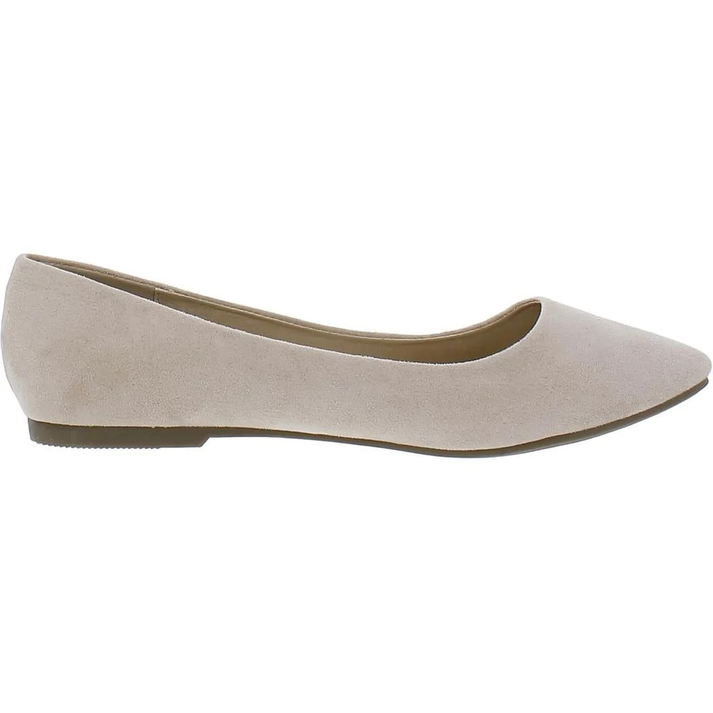Sandalup Sandalup Womens Suede Slip-On Ballet Flats 2