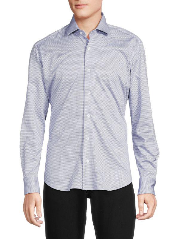 Bertigo Pattern Stretch- Shirt