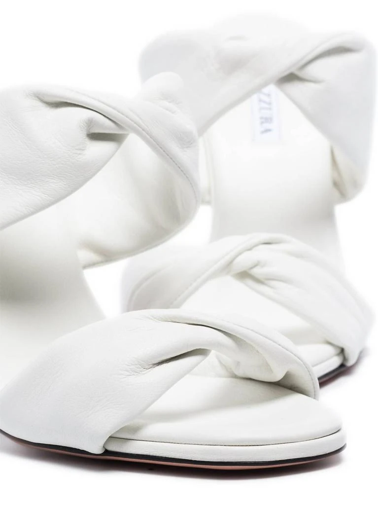 Aquazzura Twist Sandal 95 In White 2