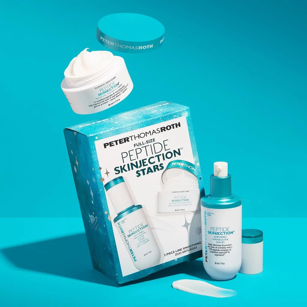 Peter Thomas Roth Peter Thomas Roth Full-Size Peptide Skinjection™ Stars 2-Piece Line-Smoothing Kit 8