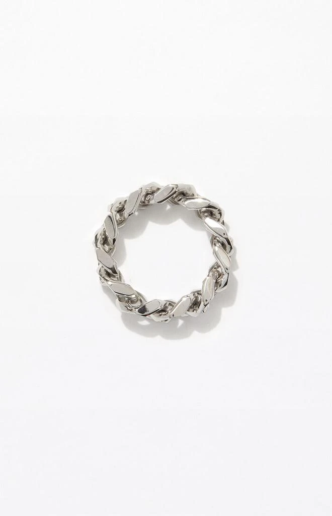 PacSun Silver Cuban Ring 3