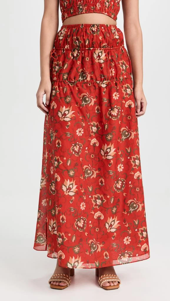 SIR. Reyes Gathered Maxi Skirt 6