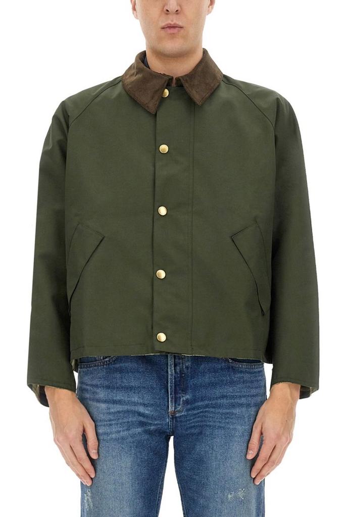 ジャケット・アウター Barbour Overdyed Transporter Jacket L Shop Barbour Oversized Reversible Transporter Jacket on Sale at