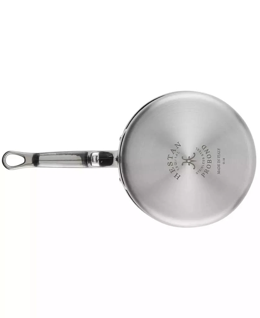 Hestan ProBond® Clad Stainless Steel 1.5-Quart Covered Saucepan 4