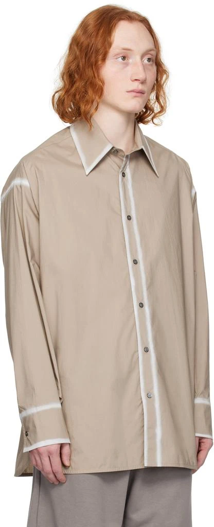 MM6 Taupe Faded Shirt 4