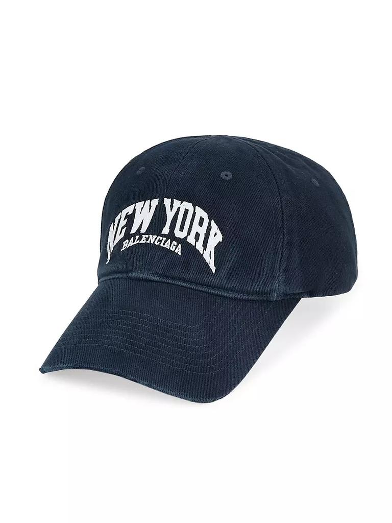 Balenciaga Men s New York Cotton Baseball Cap