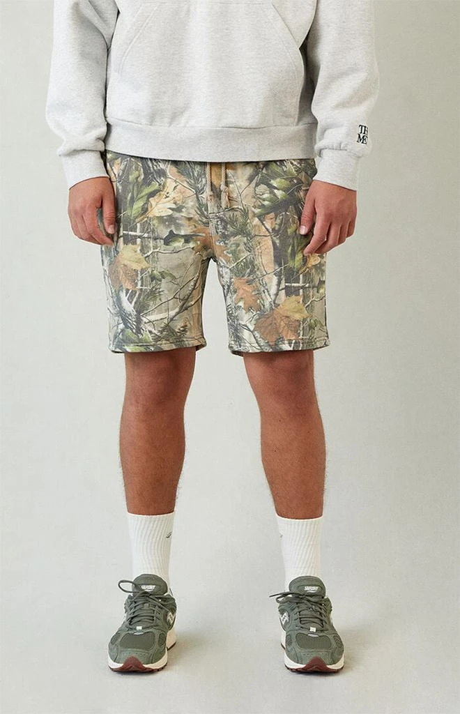PacSun Camo Fleece Volley Sweat Shorts 2