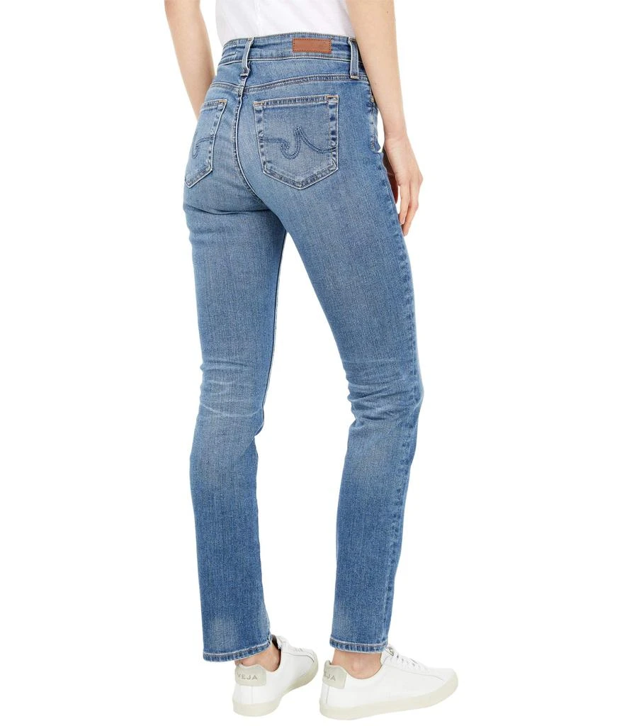 AG Jeans Mari High-Rise Slim Straight in 15 Years Shoreline 2