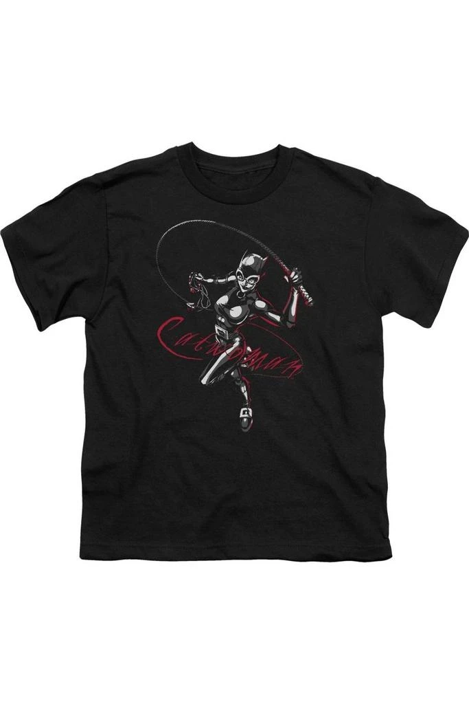Gildan Batman Kitten With A Whip Short Sleeve Youth Tee / T-Shirt 1
