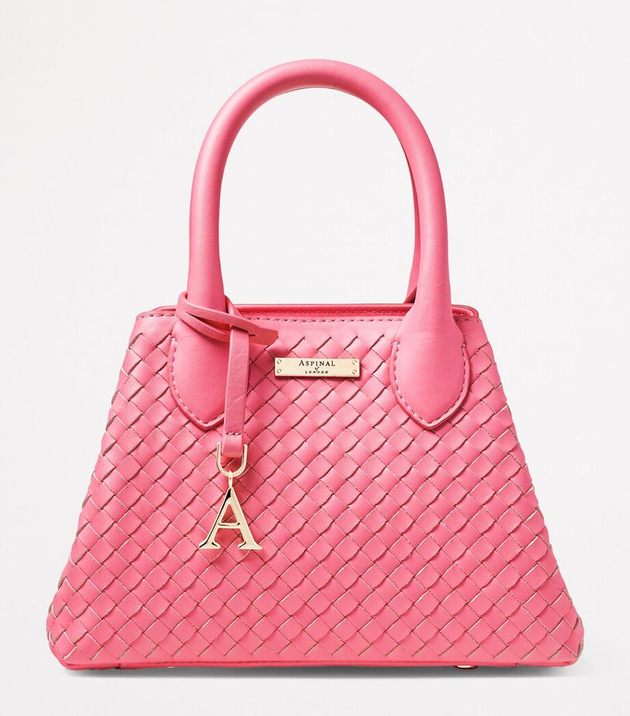 Aspinal of London Mini Leather Paris Top-Handle Bag