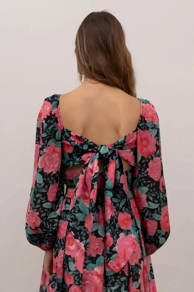 Moon River Moon River - Puff Sleeve Top