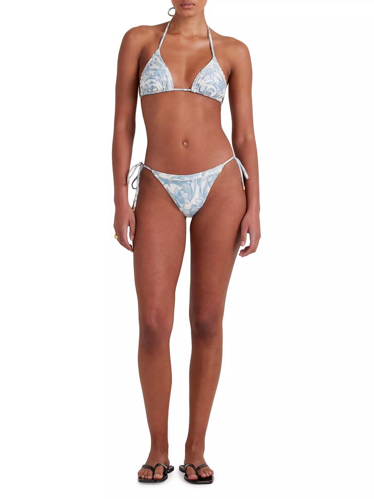 Peony Everlasting Triangle Bikini Top