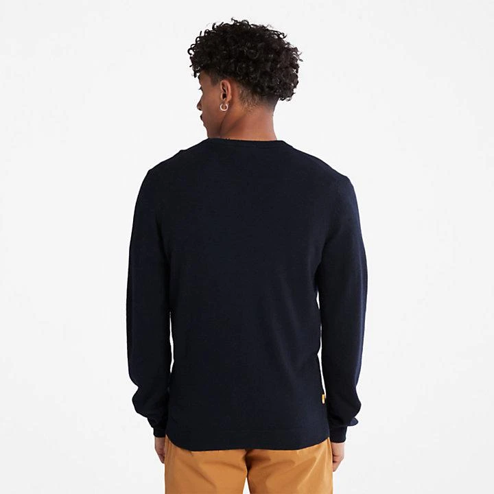 Timberland Cohas Brook V-Neck Sweater for Men in Navy 2