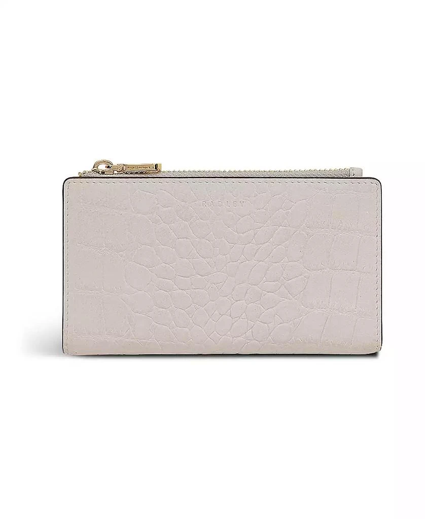 Radley Coin Street Croc Zip Top Wallet