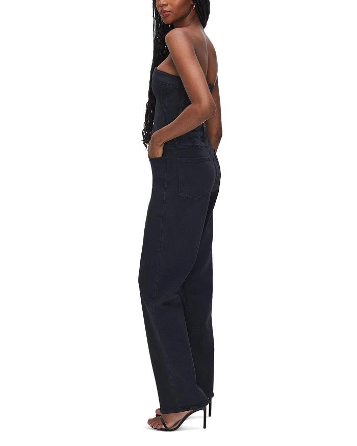 Good American Tube Denim Jumpsuit 4