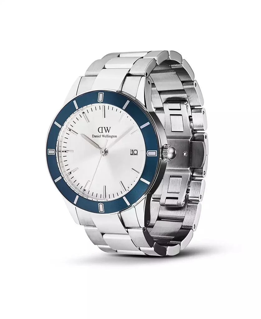 Daniel Wellington Men's Analog Silver Tone Stainless-Steel Watch, 40mm 2