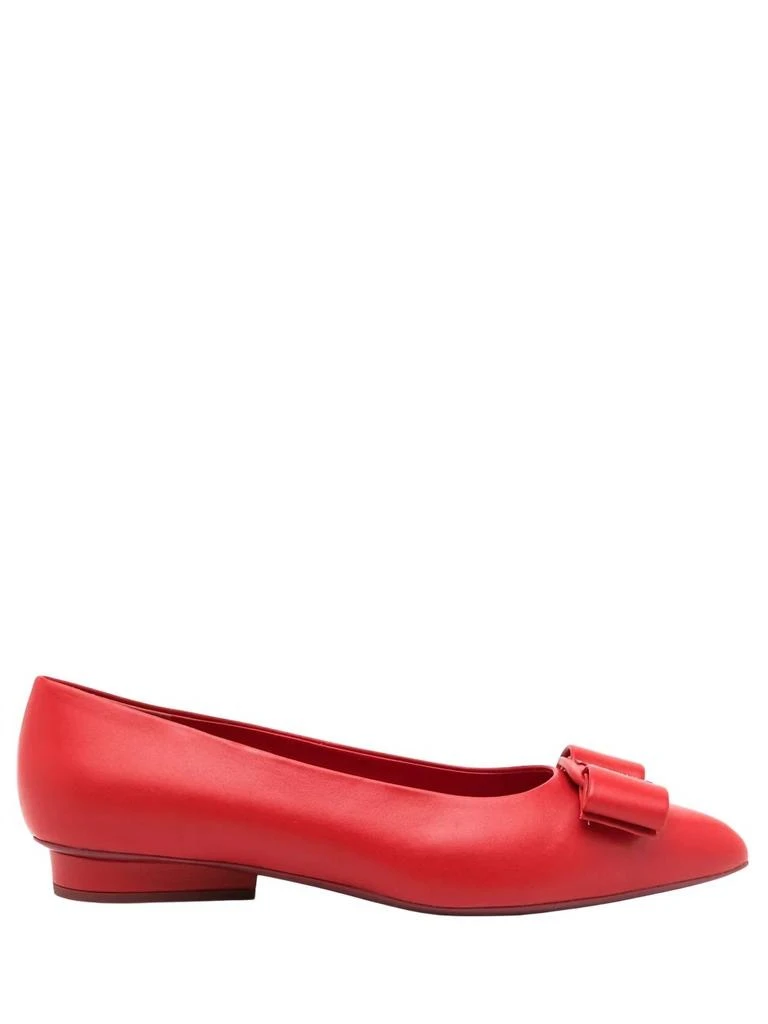 Salvatore Ferragamo Women
s Viva Ballerina Shoes In Red 2