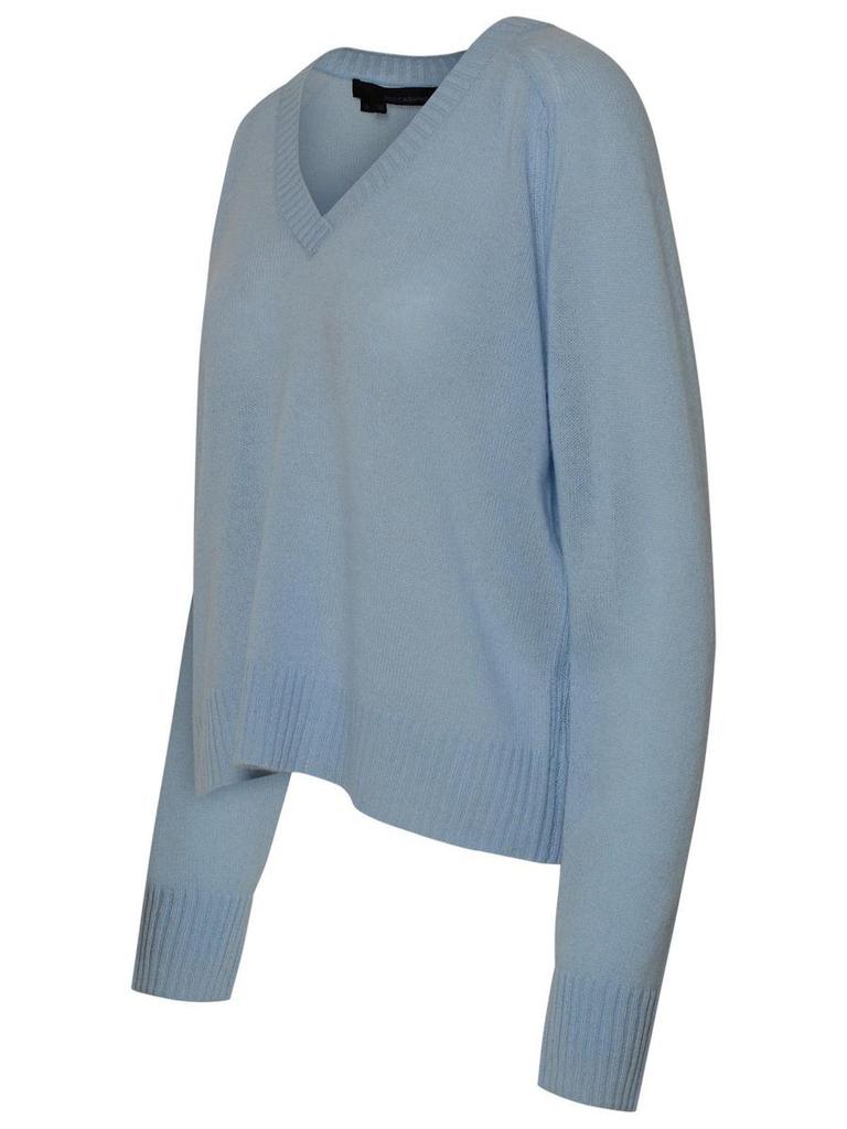 360 Cashmere 360 Cashmere Light Blue Cashmere 'Erin' Sweater