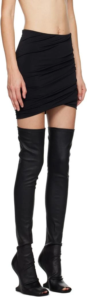 Rick Owens Black Porterville Jade Miniskirt 2