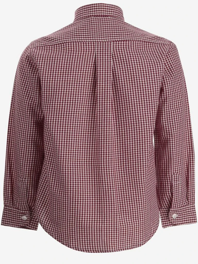Nicoletta Fanna Cotton Shirt With Check Pattern 2