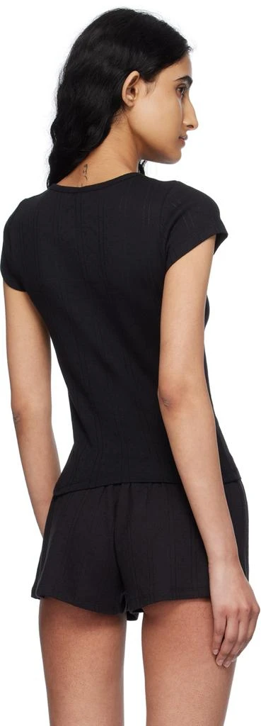 Cou Cou Black 'The Baby Regular' T-Shirt 3