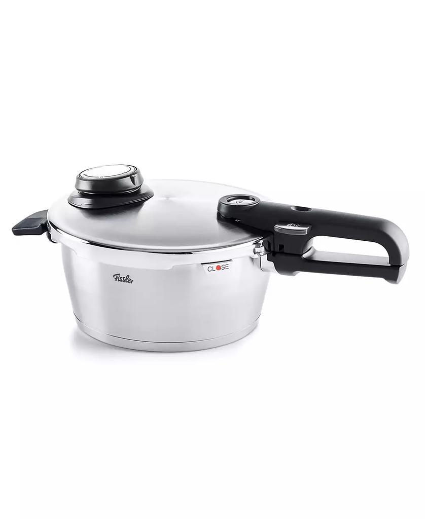 Fissler Vitavit Premium Stainless Steel 3.7 Quart Pressure Cooker with Steamer Insert