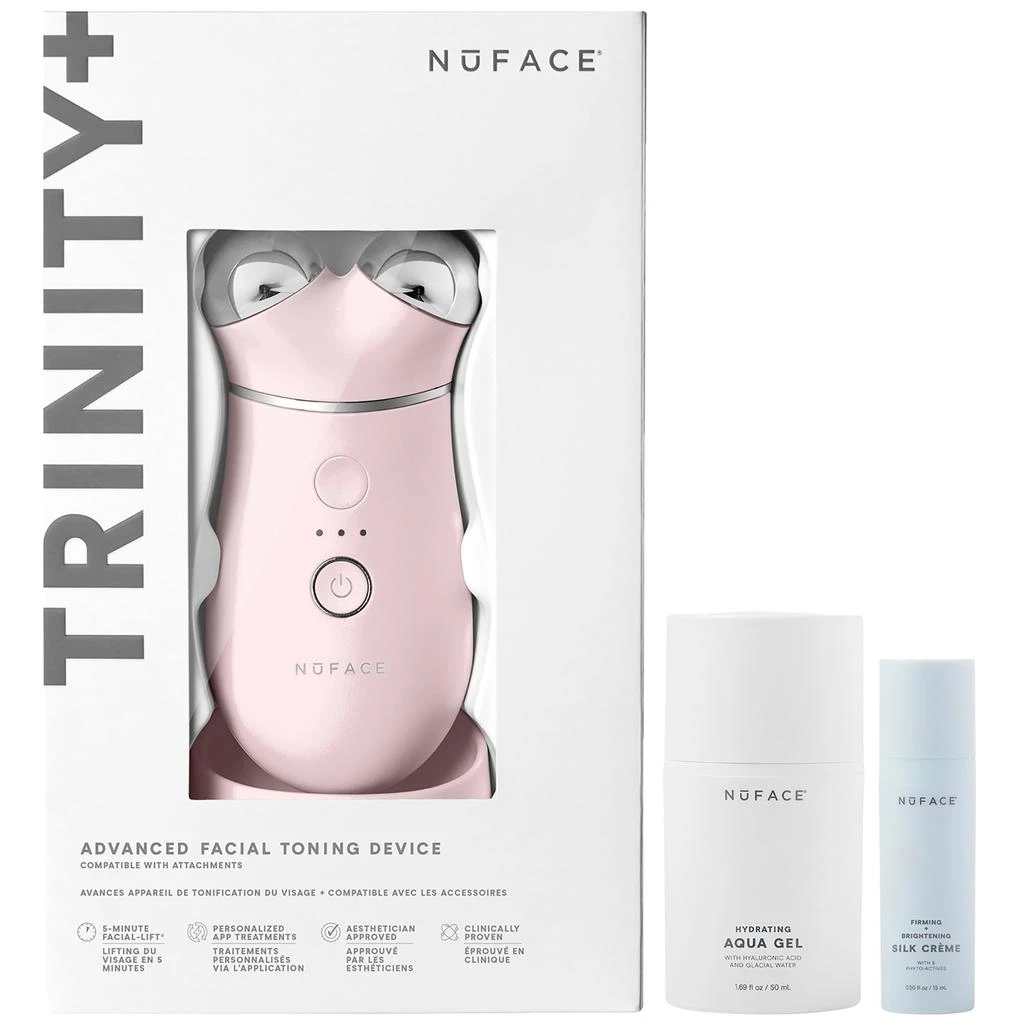 NuFace NuFACE Trinity+ Starter Kit - Sandy Rose 2