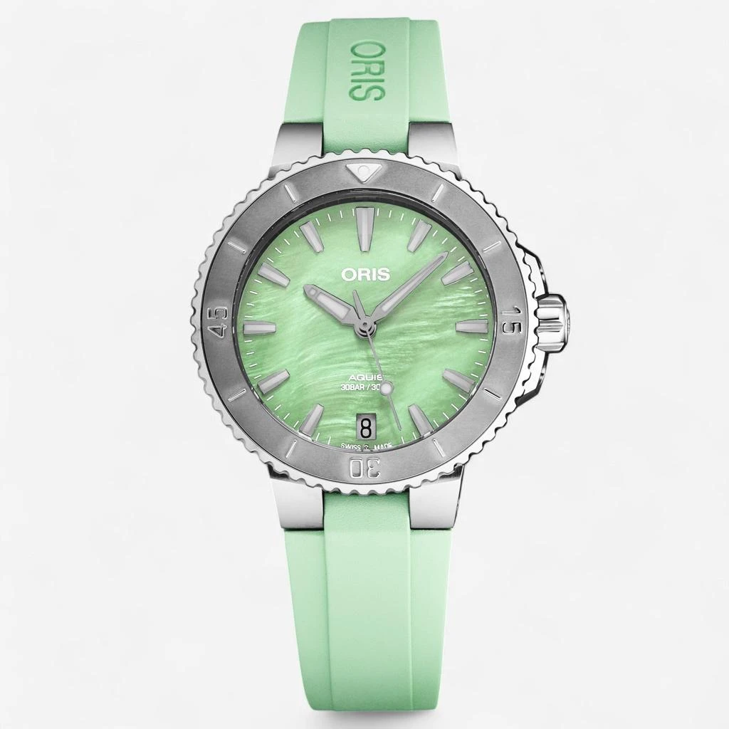 Oris Oris Aquis Stainless Steel Automatic Ladies Watch 73377704157RS 1