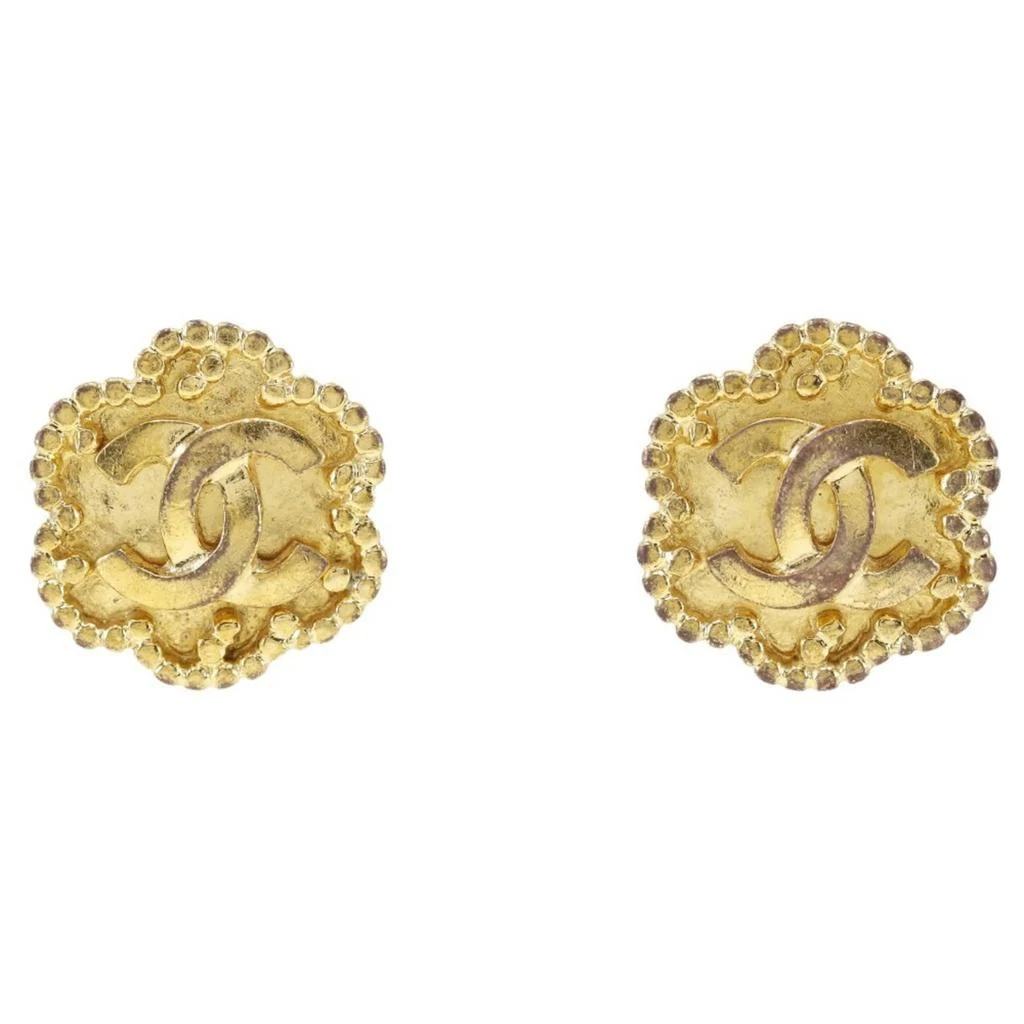 Chanel Plating Clip Earrings (Pre-Owned)