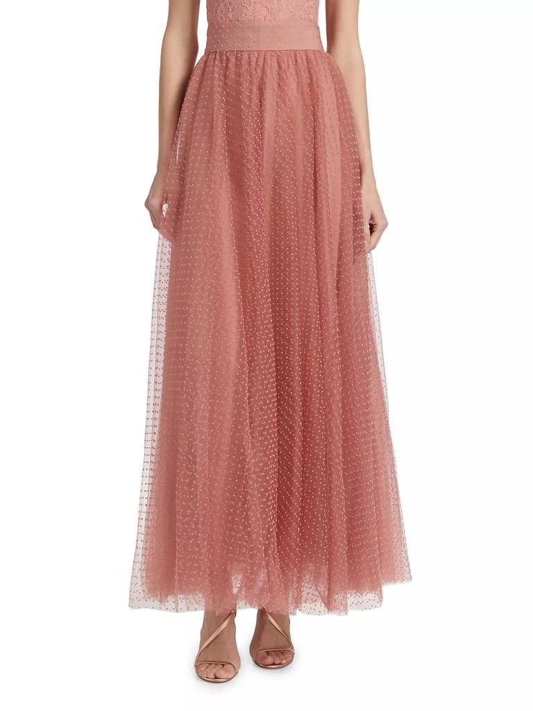 Zimmermann Polka Dot Tulle Maxi Skirt 3