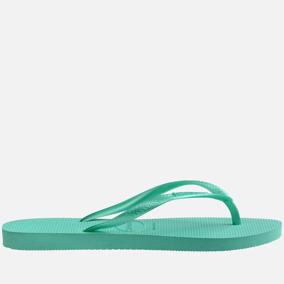 Havaianas HAVAIANAS WOMEN'S SLIM FLIPS FLOPS - METALLIC VIRTUAL GREEN 3