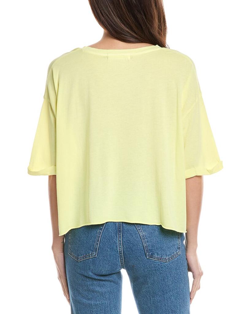 The Laundry Room THE LAUNDRY ROOM Bison Crop Oversized T-Shirt