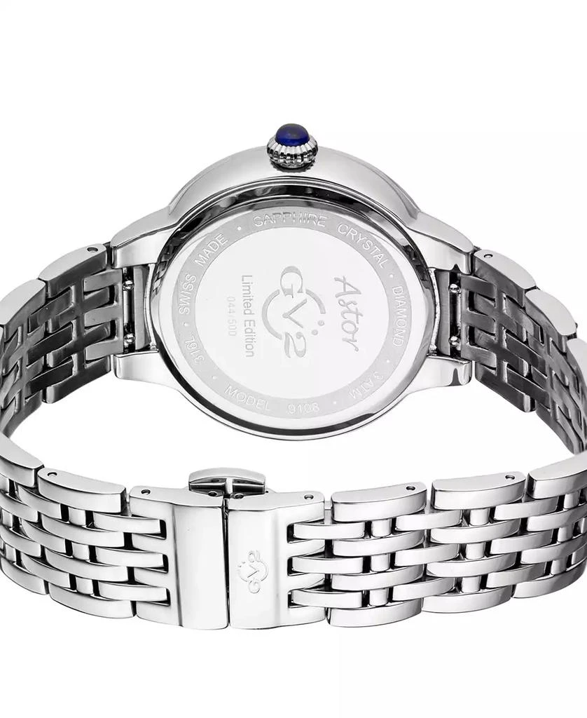 Gevril Women's Astor Silver-Tone Stainless Steel Watch 40mm 3