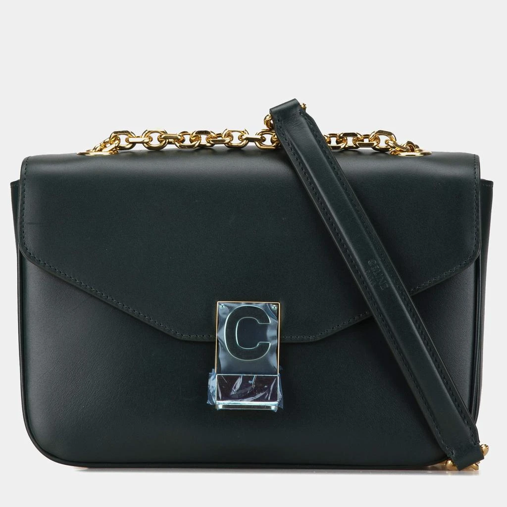 Celine Celine Green Leather Medium C Bag 1