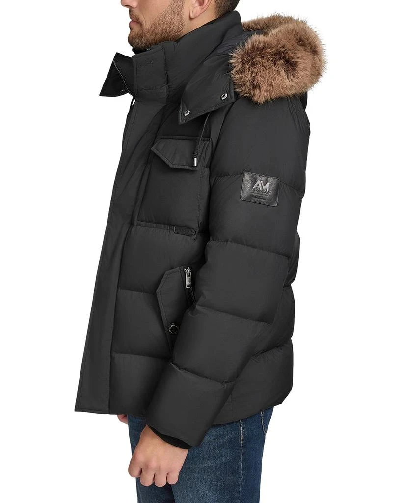 Andrew Marc Forester Faux Fur Trim Down Jacket 4