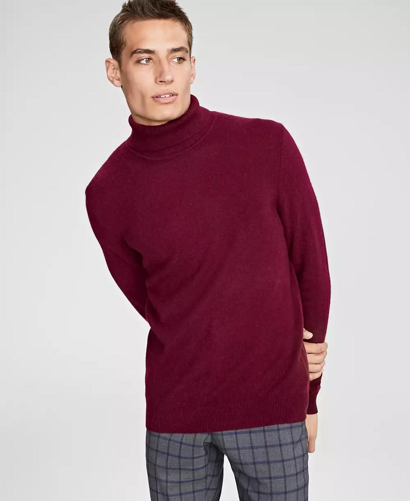 Club Room Men's Cashmere Turtleneck Sweater, Created for Macy's