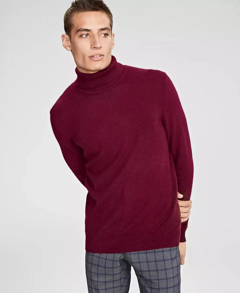 Club Room Men's Cashmere Turtleneck Sweater, Created for Macy's 1