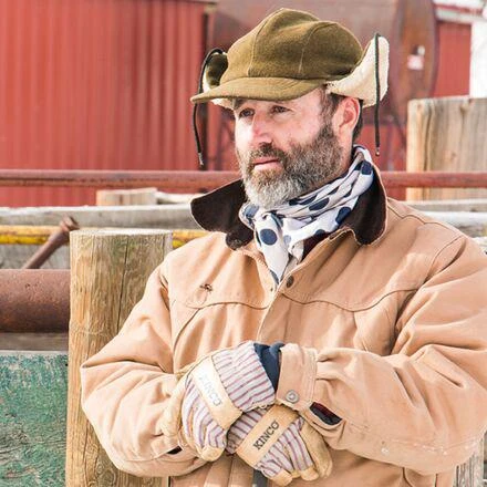 Kinco 1927KW Lined Premium Grain Pigskin Palm Glove + Knit Wrist 4