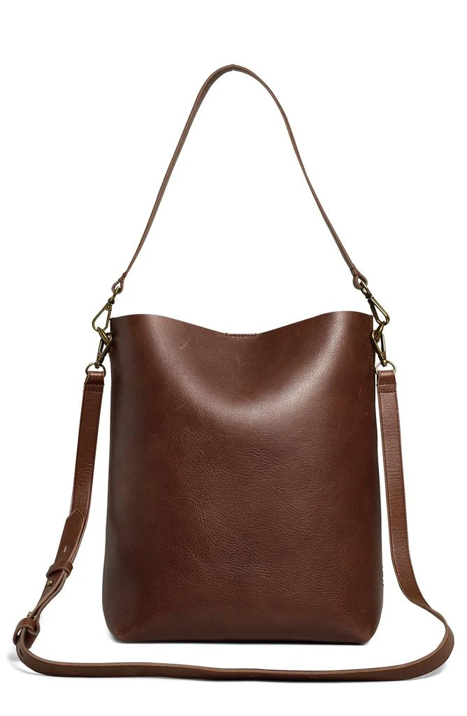 Madewell The Transport Leather Bucket Bag 1