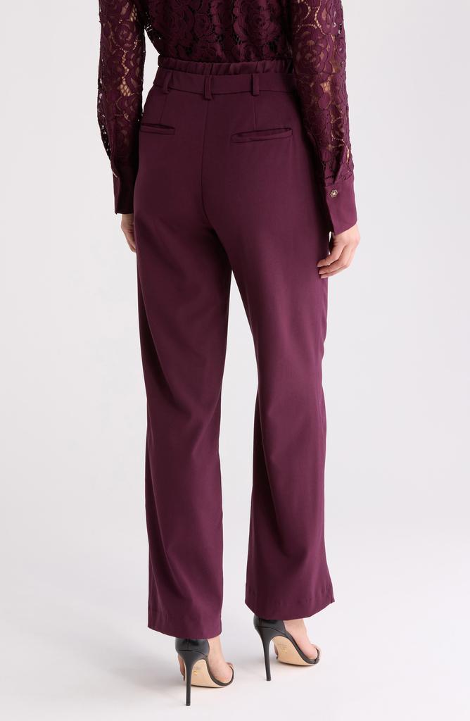 Ellen Tracy Pull-On Satin Trousers